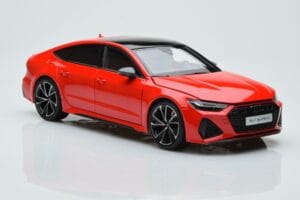 Audi RS7 C8 Sportback Rouge Kengfai 1:18 VAKF 0332 Résine — image 5 sur 7