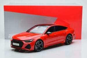 Audi RS7 C8 Sportback Rouge Kengfai 1:18 VAKF 0332 Résine — image 7 sur 7