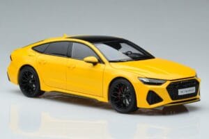 Audi RS7 C8 Sportback Jaune Vossen Rims Édition Limitée Kengfai 1:18 VAKF-0335 Métal — image 6 sur 8