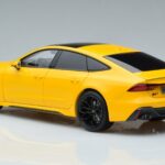 Audi RS7 C8 Sportback Jaune Vossen Rims Édition Limitée Kengfai 1:18 VAKF 0335 Métal - image 7 of 8