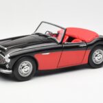 Austin-Healey 3000 Mk I Spider Noir Rouge Kyosho 1:18