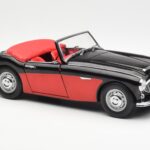 Austin-Healey 3000 Mk I Spider Noir Rouge Kyosho 1:18 - image 6 of 8