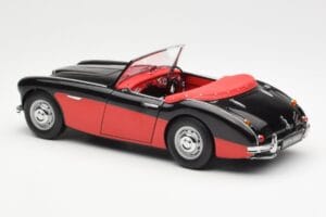 Austin-Healey 3000 Mk I Spider Noir Rouge Kyosho 1:18 08141KR Métal — image 7 sur 8