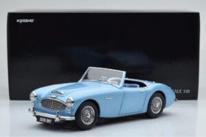 Austin-Healey 3000 Mk1 BN7 Bleu Kyosho 1:18 08149HBL Métal — image 8 sur 8