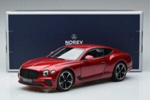 Bentley Continental GT Candy Rouge Norev 1:18 182788 Métal — image 7 sur 7