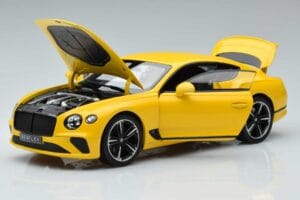 Bentley Continental GT Monaco Jaune Norev 1:18 182786 Métal — image 2 sur 7