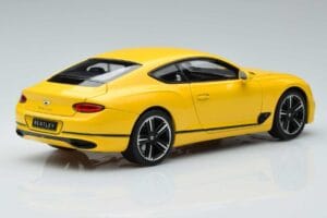 Bentley Continental GT Monaco Jaune Norev 1:18 182786 Métal — image 3 sur 7