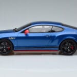 Bentley Continental GT Speed Black Edition Bleu GT Spirit 1:18 KJ006 Résine - image 3 of 6