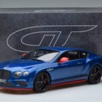 Bentley Continental GT Speed Black Edition Bleu GT Spirit 1:18 KJ006 Résine - image 6 of 6