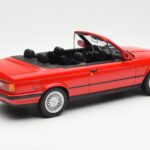 BMW 318i E30 Cabriolet Rouge Norev 1:18 183210 - image 2 of 6