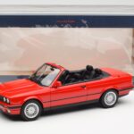 BMW 318i E30 Cabriolet Rouge Norev 1:18 183210 - image 6 of 6