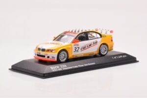 BMW 320i E46 Wiechers Sport #32 Hennerici / Wiechers WTCC 2005 Minichamps 1:43 400052432 Métal — image 2 sur 4