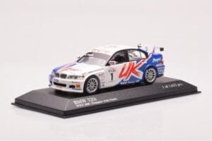 BMW 320si E90 BMW Team UK #1 A. Priaulx WTCC Porto Winner 2007 Minichamps 1:43 400072601 Métal — image 2 sur 4