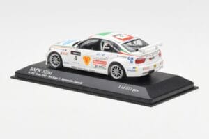 BMW 320si E90 BMW Team Italy Spain #4 A. Zanardi WTCC Brno 3rd Race 2007 Minichamps 1:43 400072604 Métal — image 3 sur 4