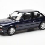 BMW 325i E30 Bleu Métallique Norev 1:18