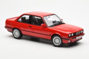 BMW 325i E30 Rouge Norev 1:18 183202 Métal — image 4 sur 6