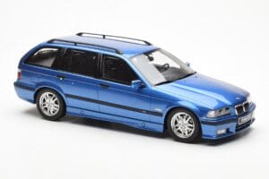 BMW 328i E36 Touring M Package Bleu Otto 1:18 OT358 Résine — image 4 sur 6