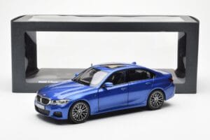 BMW 330i G20 Portimao Bleu Metallic Norev 1:18 80432450999 Métal — image 8 sur 8