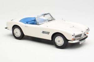 BMW 507 Roadster Blanc Norev 1:18 183232 Métal — image 4 sur 6