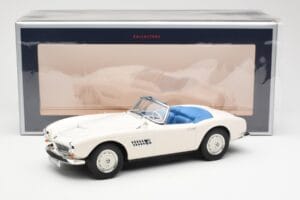 BMW 507 Roadster Blanc Norev 1:18 183232 Métal — image 6 sur 6