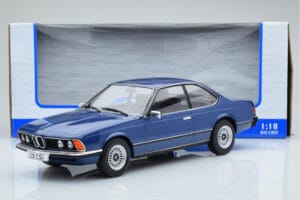 BMW 628 CSi E24 Bleu MCG 1:18 MCG18164 Métal — image 5 sur 5