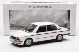 BMW M535i E12 Blanc Norev 1:18 183265 Métal — image 5 sur 5