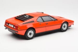 BMW M1 Orange Métallisé Norev 1:18 183222 Métal — image 3 sur 8