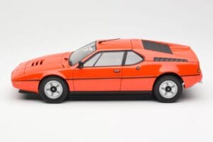 BMW M1 Orange Métallisé Norev 1:18 183222 Métal — image 4 sur 8