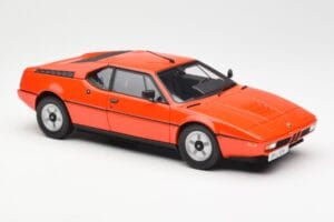 BMW M1 Orange Métallisé Norev 1:18 183222 Métal — image 6 sur 8