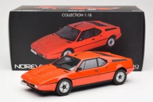 BMW M1 Orange Métallisé Norev 1:18 183222 Métal — image 8 sur 8