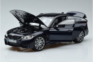 BMW M3 F80 Competition Bleu Norev 1:18 183236 Métal — image 2 sur 7