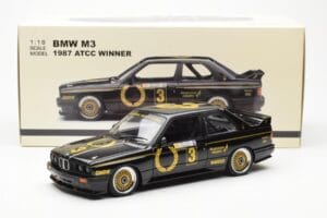 BMW M3 E30 #3 J. Richards Austrian Airlines ATCC 1987 AUTOart 1:18 88745 Métal — image 8 sur 8