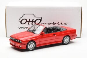 BMW M3 E30 Cabriolet Rouge Otto 1:18 OT077 Résine — image 6 sur 6
