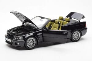 BMW M3 E46 Cabriolet Noir Kyosho 1:18 80430024431 Métal — image 2 sur 8