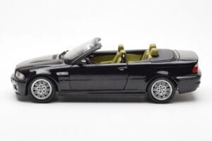 BMW M3 E46 Cabriolet Noir Kyosho 1:18 80430024431 Métal — image 4 sur 8