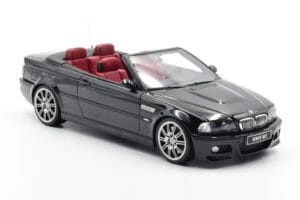 BMW M3 E46 Cabriolet Noir Otto 1:18 OT380 Résine — image 4 sur 9