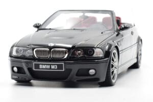 BMW M3 E46 Cabriolet Noir Otto 1:18 OT380 Résine — image 6 sur 9
