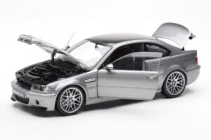 BMW M3 E46 CSL Gris Kyosho 1:18 80430302734 Métal — image 2 sur 8