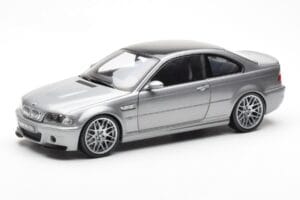 BMW M3 E46 CSL Gris Kyosho 1:18 80430302734