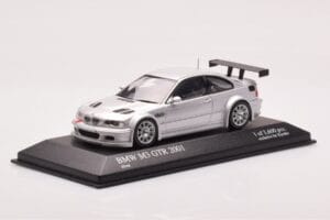 BMW M3 E46 GTR Street Argent Minichamps 1:43 403012105 Métal — image 2 sur 4
