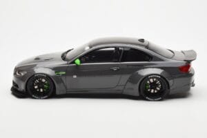 BMW M3 E92 LBWK Liberty Walk Gris GT Spirit 1:18 GT127 Résine — image 3 sur 6