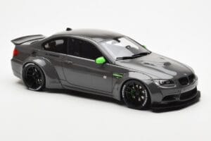 BMW M3 E92 LBWK Liberty Walk Gris GT Spirit 1:18 GT127 Résine — image 4 sur 6