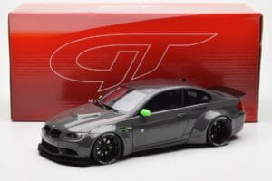 BMW M3 E92 LBWK Liberty Walk Gris GT Spirit 1:18 GT127 Résine — image 6 sur 6