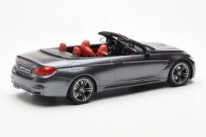 BMW M4 F83 Cabriolet Gris GT Spirit 1:18 GT081 Résine — image 2 sur 6