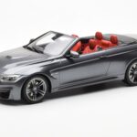 BMW M4 F83 Cabriolet Gris GT Spirit 1:18