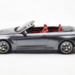 BMW M4 F83 Cabriolet Gris GT Spirit 1:18 - image 3 of 6