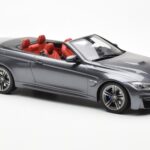BMW M4 F83 Cabriolet Gris GT Spirit 1:18 - image 4 of 6