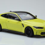 BMW M4 G82 Jaune Édition Concessionnaire Minichamps 1:18 - image 6 of 8