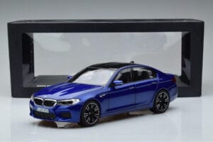 BMW M5 F90 Marina Bay Bleu Norev 1:18 80432454783 Métal — image 7 sur 7