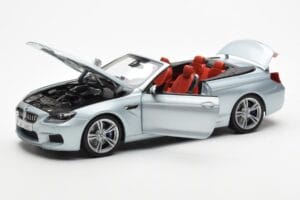 BMW M6 F12 Cabriolet Silverstone Argent II Paragon 1:18 80432253656 Métal — image 2 sur 8
